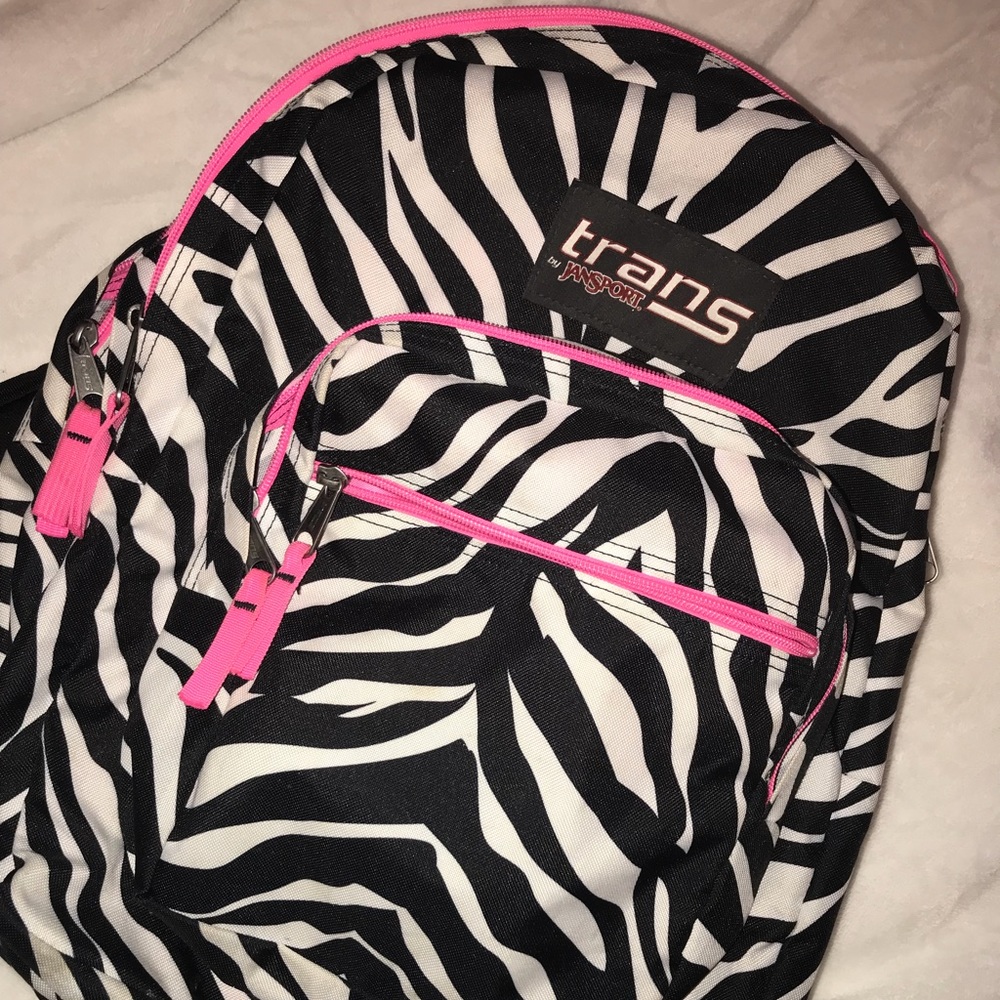 Jansport Zebra Print Backpack